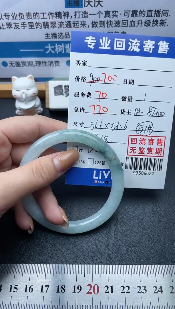 【闪购商品】翡翠手镯未镶嵌多人-93509627