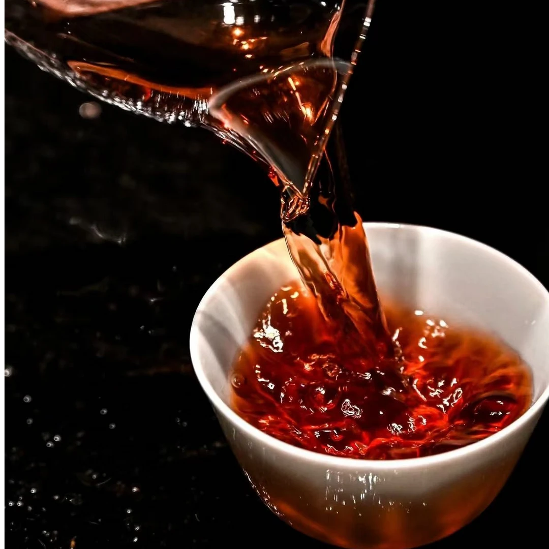 (CN762)dgl/2005年春/东西半山混合/普洱熟茶/357g饼