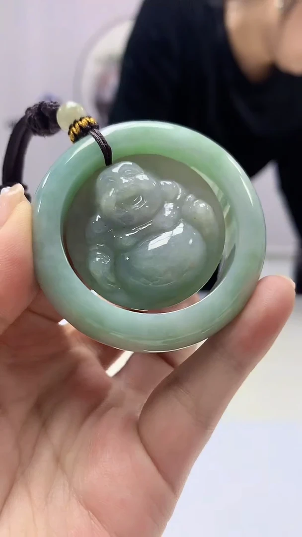 【闪购商品】定制翡翠未镶嵌4902ms-毛货166佛公