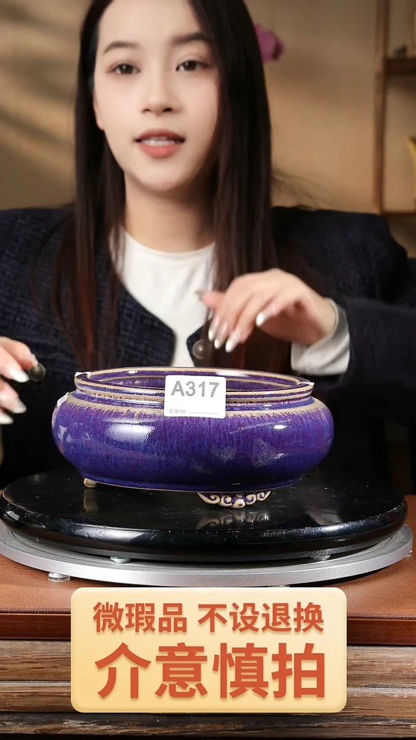 6.5寸鼓型圆盆317