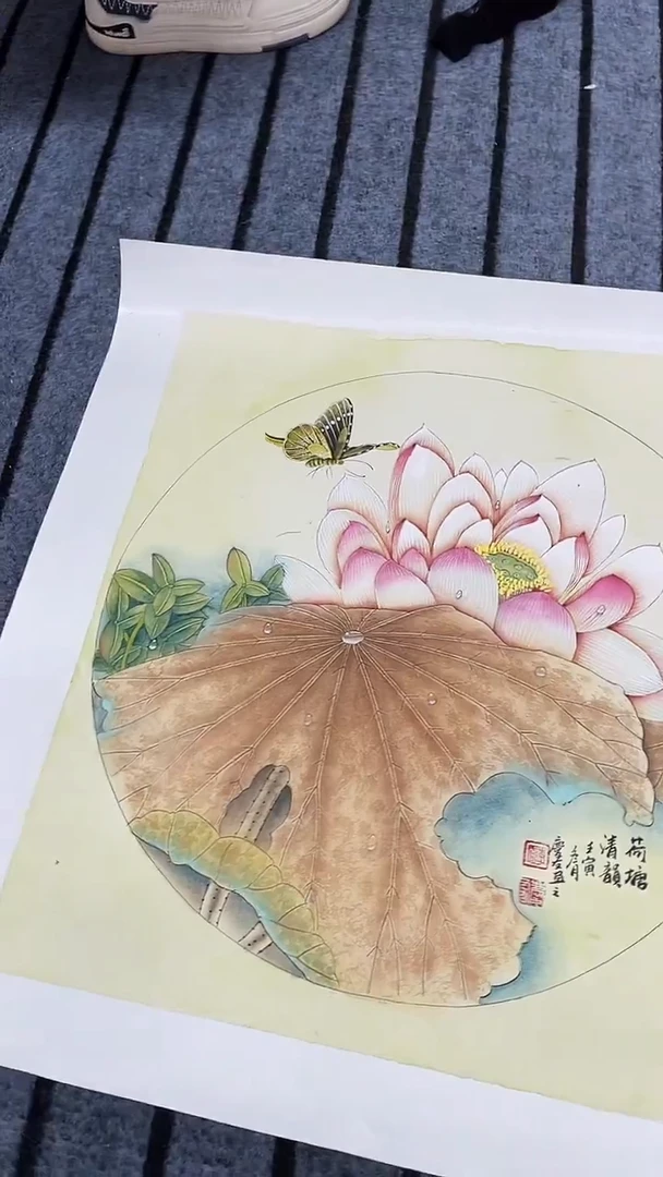 精品国画花鸟作品