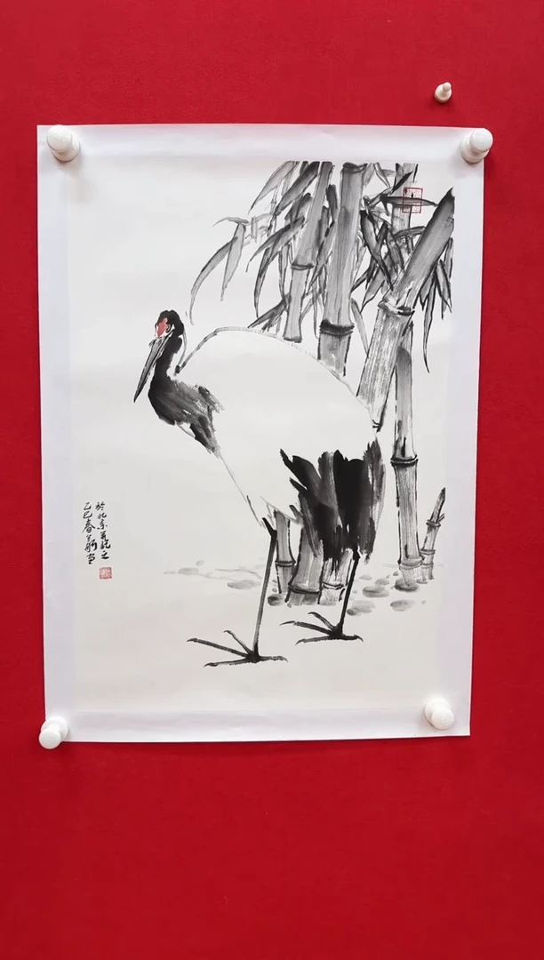 国画Z天津人美-徐兰舸写意花鸟2.7平尺