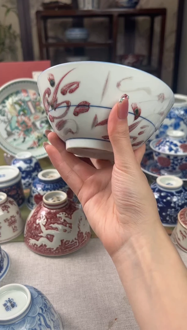 瓷片景德镇毛仔柴窑杯
