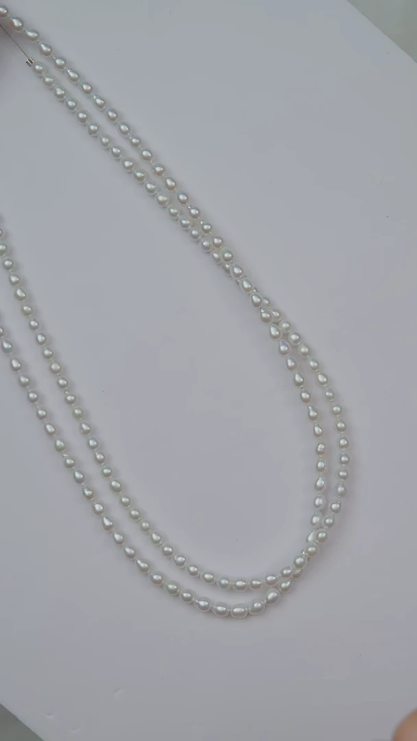 【闪购商品】淡水珍珠项链未镶嵌无核keshi多样性随机发一条