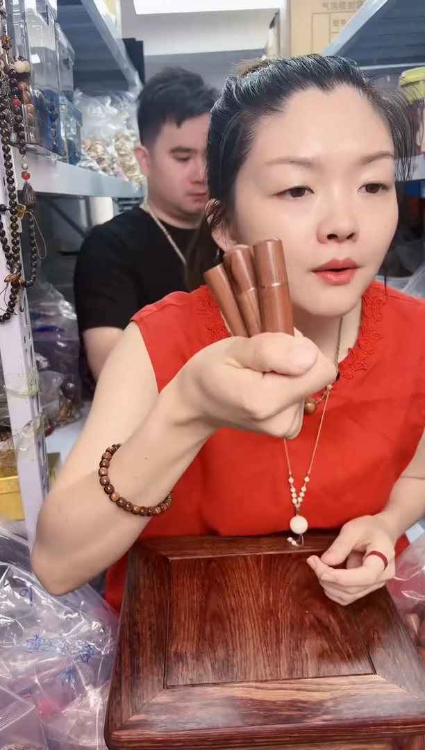 木木质牙签筒3个