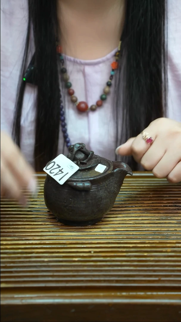 万古烧粗陶手工茶具