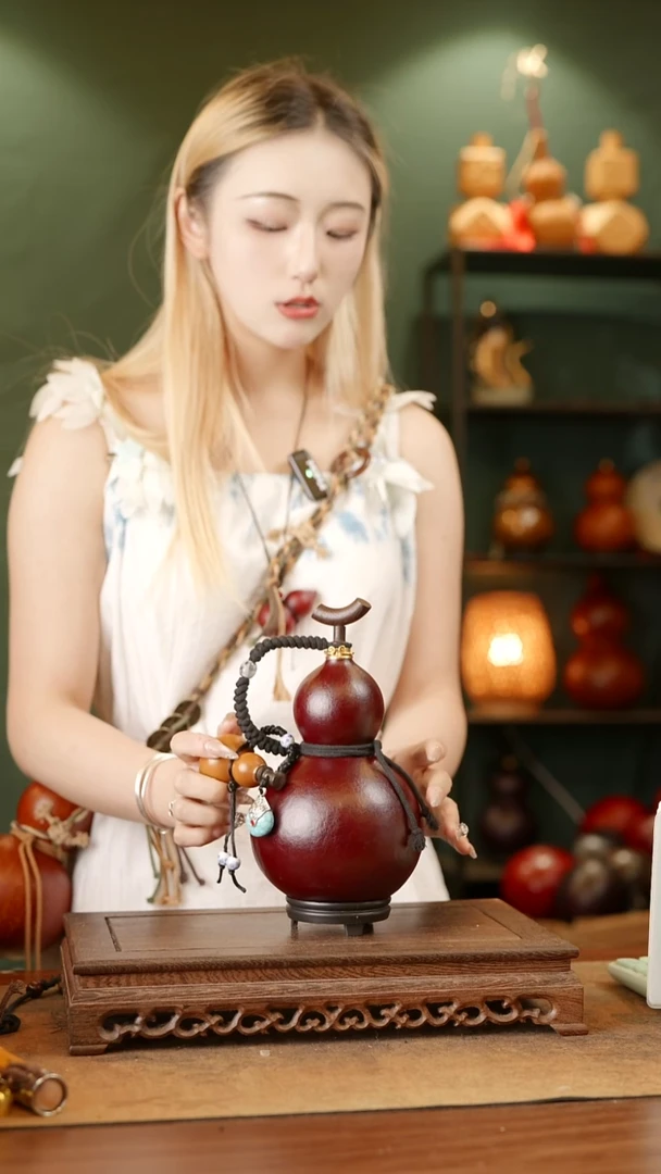 188号天然大漆酒葫芦一物一拍~