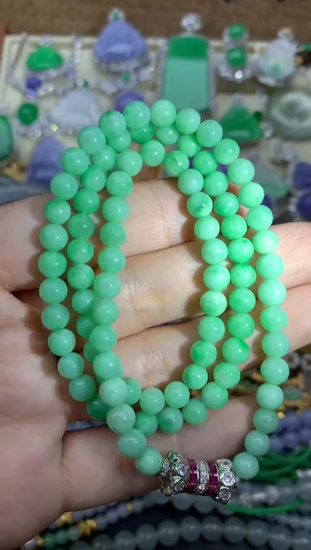 【闪购商品】翡翠手链未镶嵌256-中国好珍宝