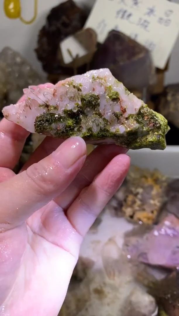 未镶嵌珠宝半成品水晶80号77g四川超七花园水晶