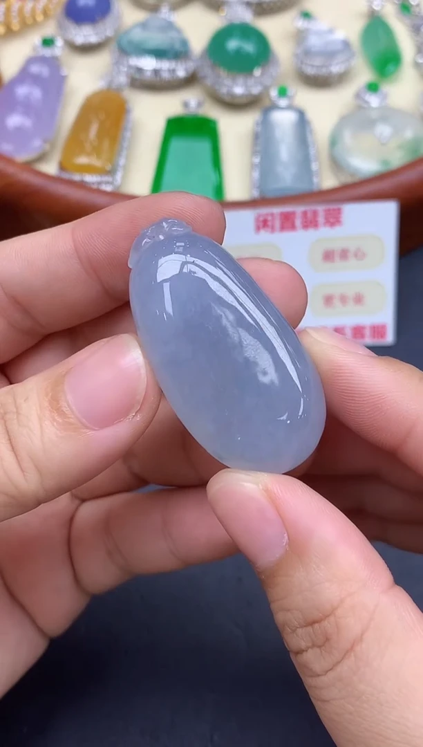 颈饰未镶嵌翡翠334-中国好珍宝