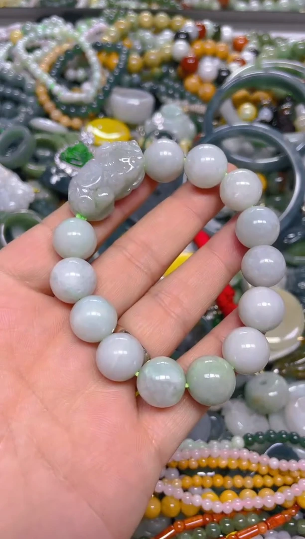 颈饰未镶嵌翡翠13MM