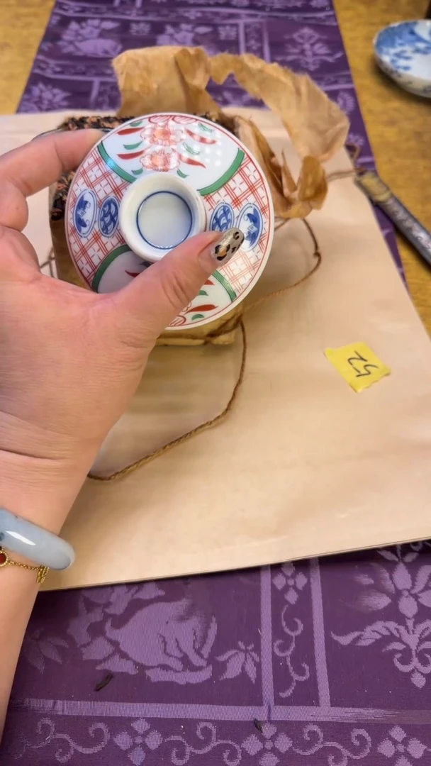 瓷片瓷器瓷器瑕疵瓷羽毛茉瓷52