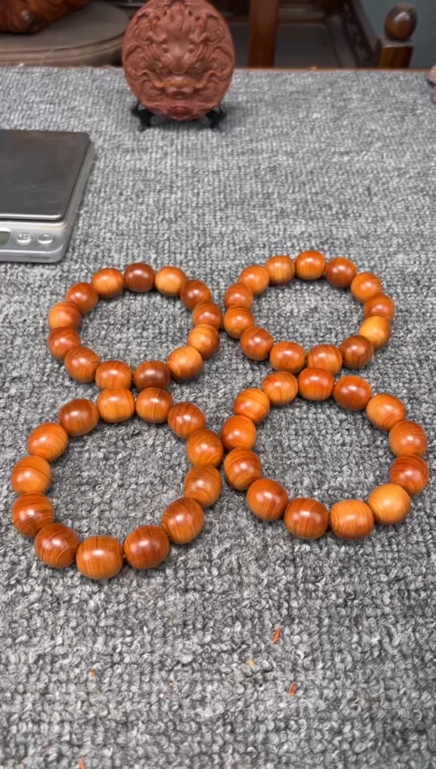 柏木（崖柏）1.5*1.8枣珠蚕丝年轮