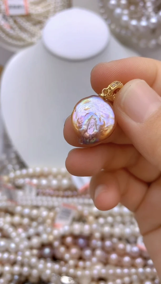 未镶嵌淡水珍珠1吊坠