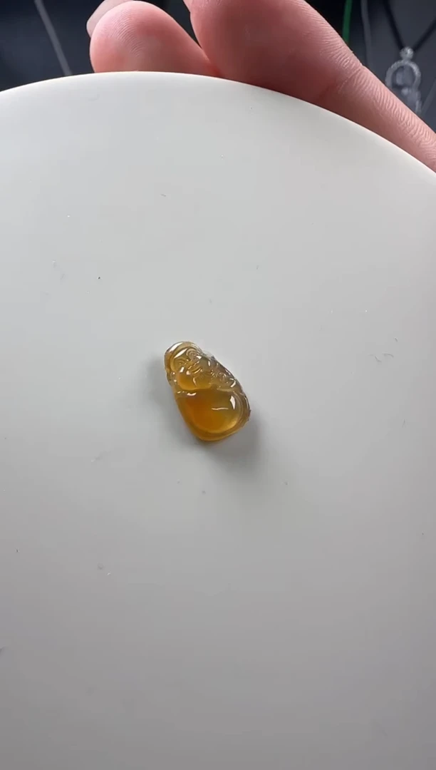 未镶嵌定制翡翠财神
