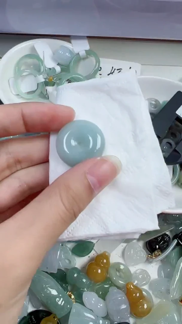 散珠翡翠591号链接，A货翡翠