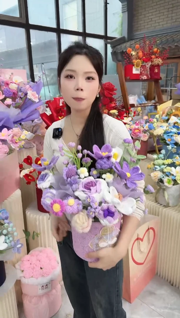 非遗手工定制花束，孤品清仓！！