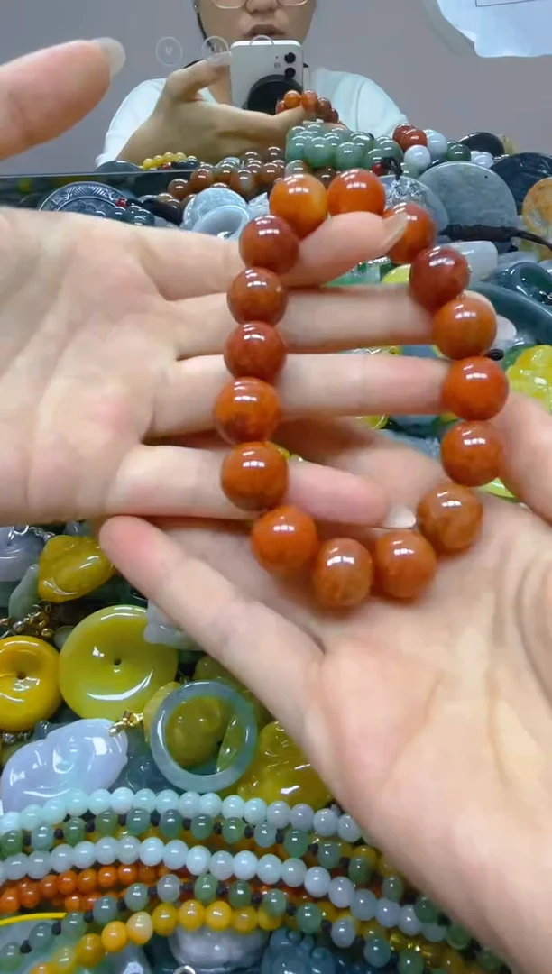 翡翠未镶嵌颈饰12MM/S/翡翠A货,1件也是批发价