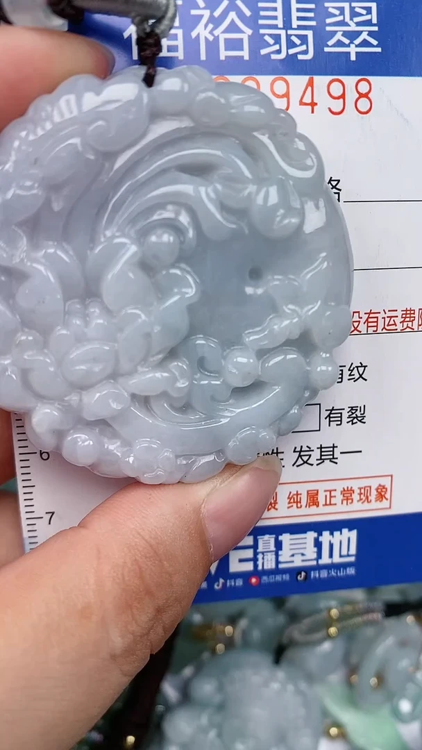 翡翠未镶嵌颈饰...0009498
