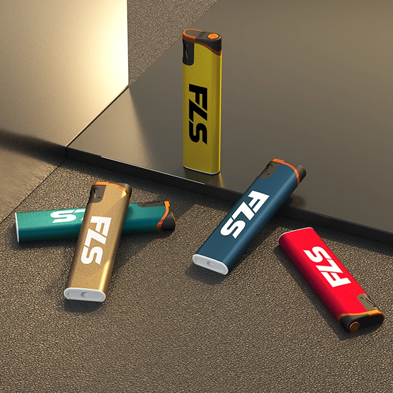 福莱仕F2一次性明火免调节恒流阀防爆高端时尚方形出口电子打火机