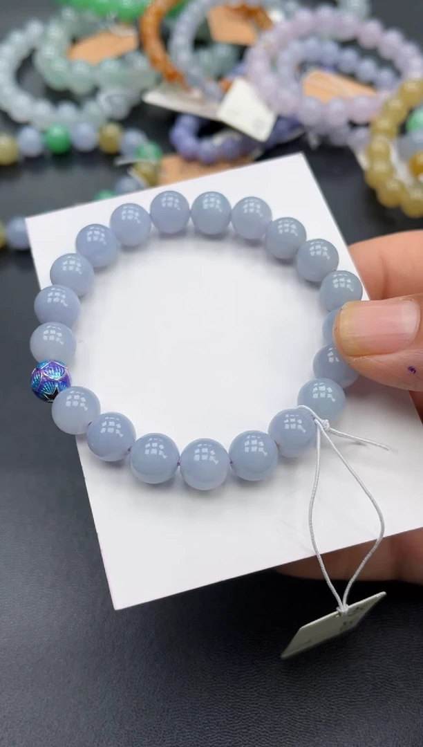 合金手串翡翠多人