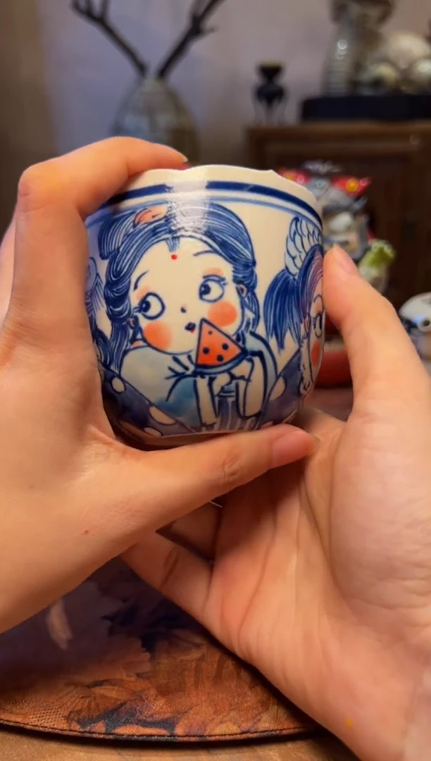 瓷片设计师款手工手作
