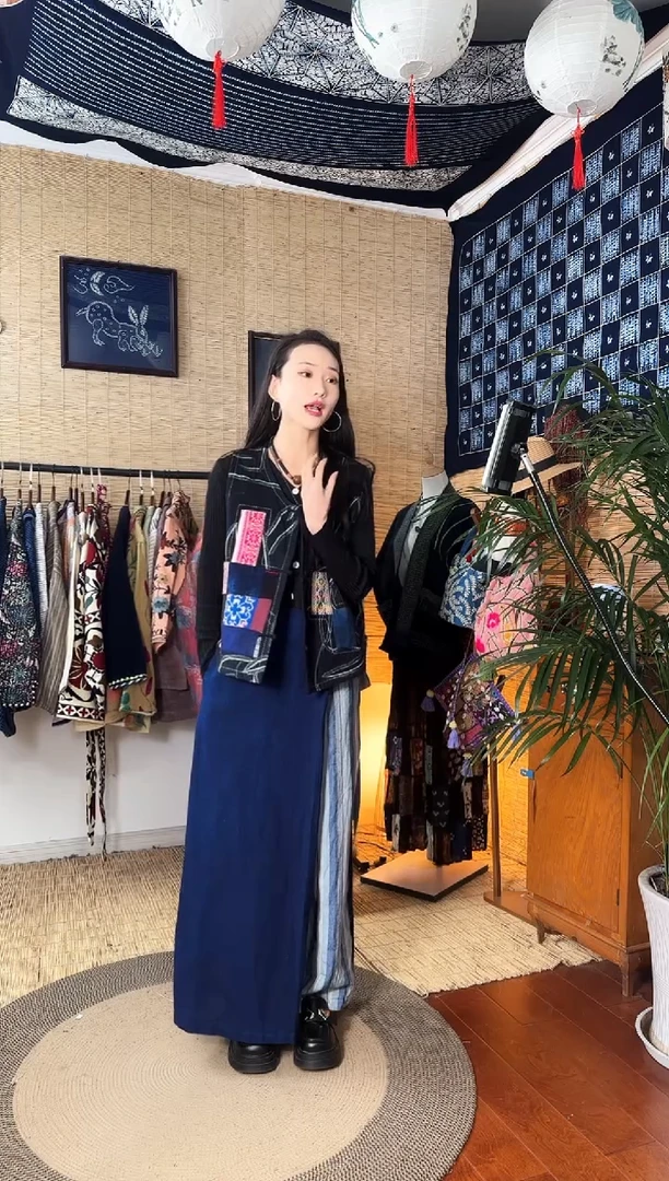 【闪购商品】设计师款老绣马甲