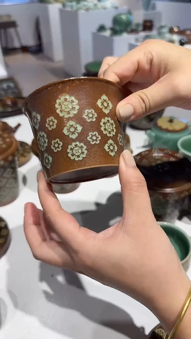 青瓷手工茶器包邮