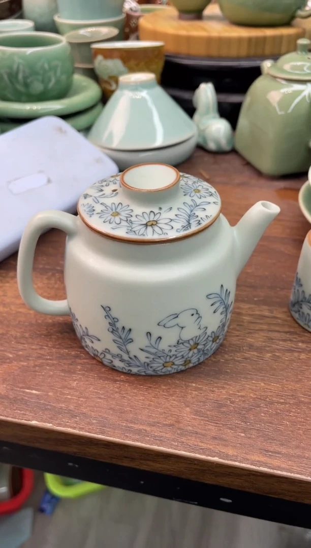 瓷特价福利 微瑕 慧仙青瓷