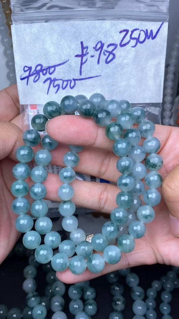 未镶嵌定制翡翠毛货需精细抛光拍一发一
