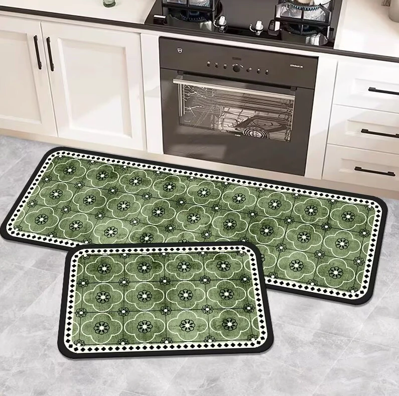 E22【45*80+45*160】硅藻泥厨房吸水吸油防滑卫生间浴室吸水垫