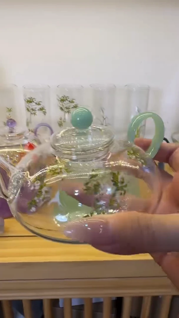 石瓢壶绿色梨花白燕