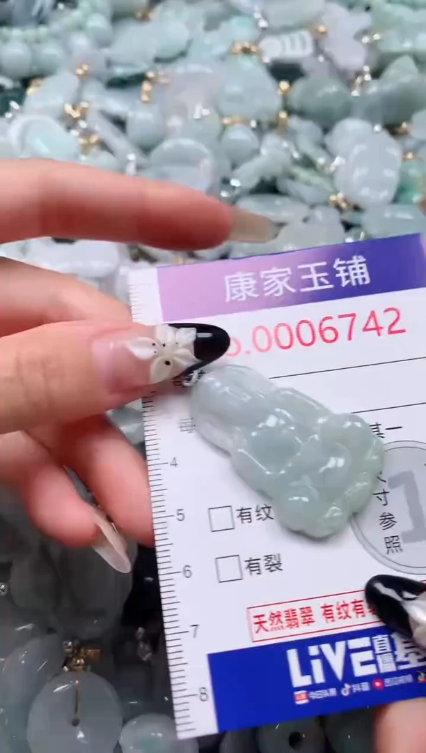 颈饰未镶嵌翡翠6742
