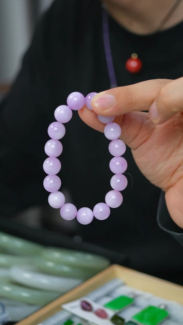 【闪购商品】锂辉石1未镶嵌14号-10mm手串/GG/1