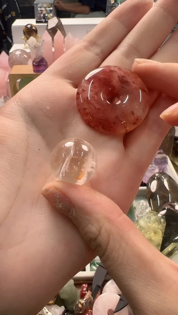 未镶嵌珠宝半成品水晶木*冰M372