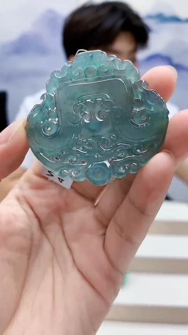 未镶嵌定制翡翠5145lr-毛货挂件15