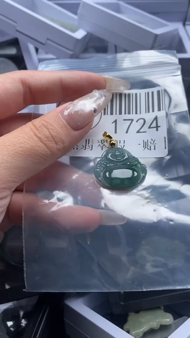 颈饰未镶嵌翡翠1724