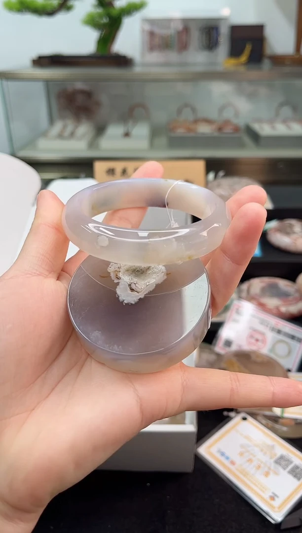 未镶嵌手镯石英质玉60圈口（赠品镯心）1560476