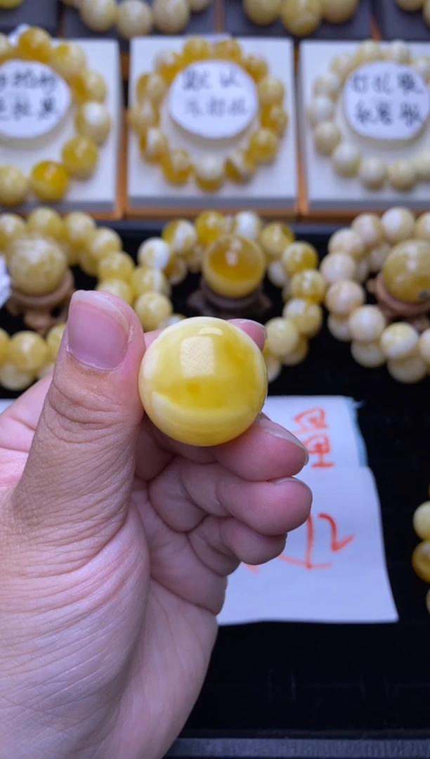 裸石琥珀未镶嵌大小姐珠宝严选136