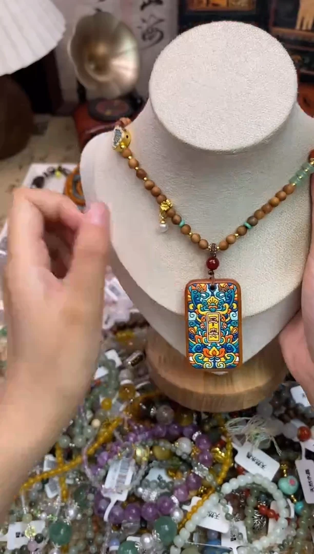 吊坠檀香木未镶嵌482