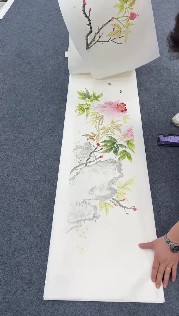 国画墨古牡丹同类型随机