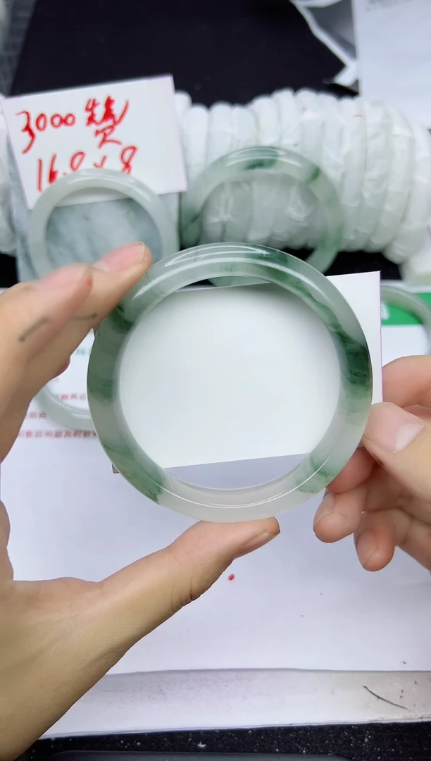 未镶嵌手镯石英质玉86-64/65