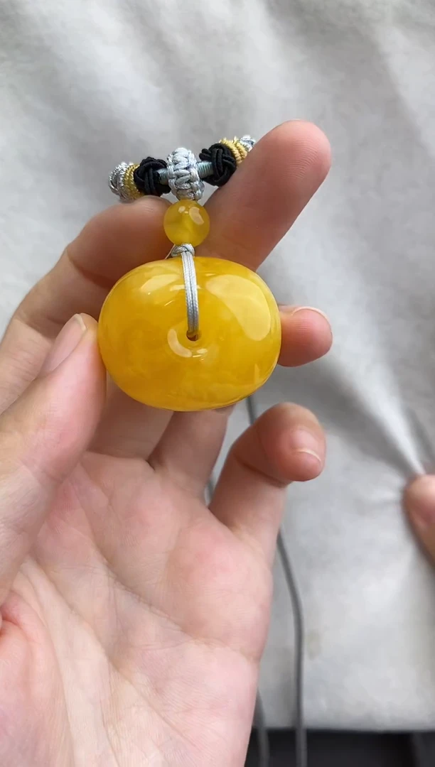 裸石琥珀未镶嵌10910202-吊坠