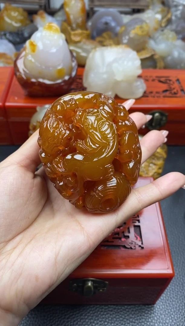 【闪购商品】玛瑙/玉髓手把未镶嵌00