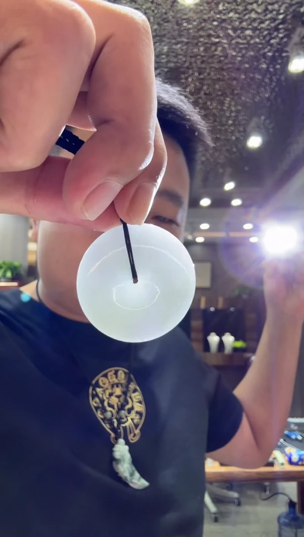 未镶嵌挂件翡翠A货翡翠多样性一件平安扣