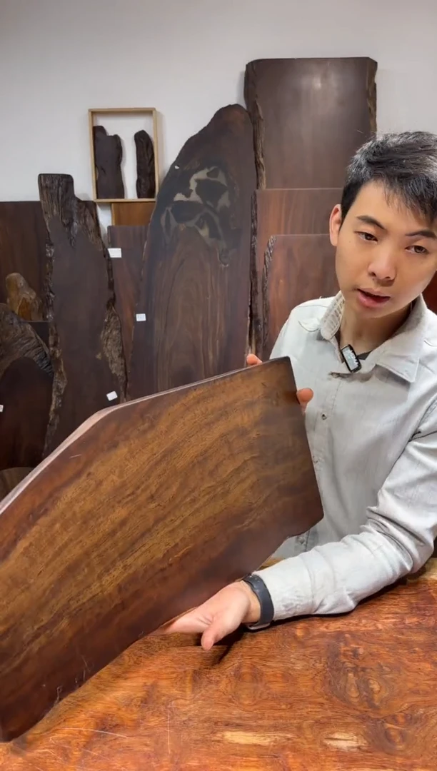 风车木（黑檀木）尺寸55*28*2.3编号944