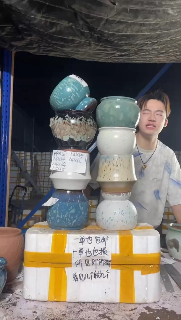 紫砂花盆紫砂花盆宜兴紫砂粗陶花盆