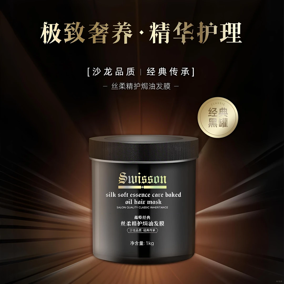 蕴特发膜罐护发黑罐发膜送（3罐）