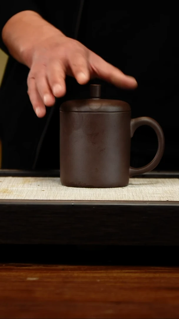 茶壶紫砂紫泥盖杯