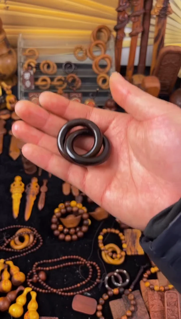 【闪购商品】枣木枣木玉化小乾坤圈吊坠包邮到家